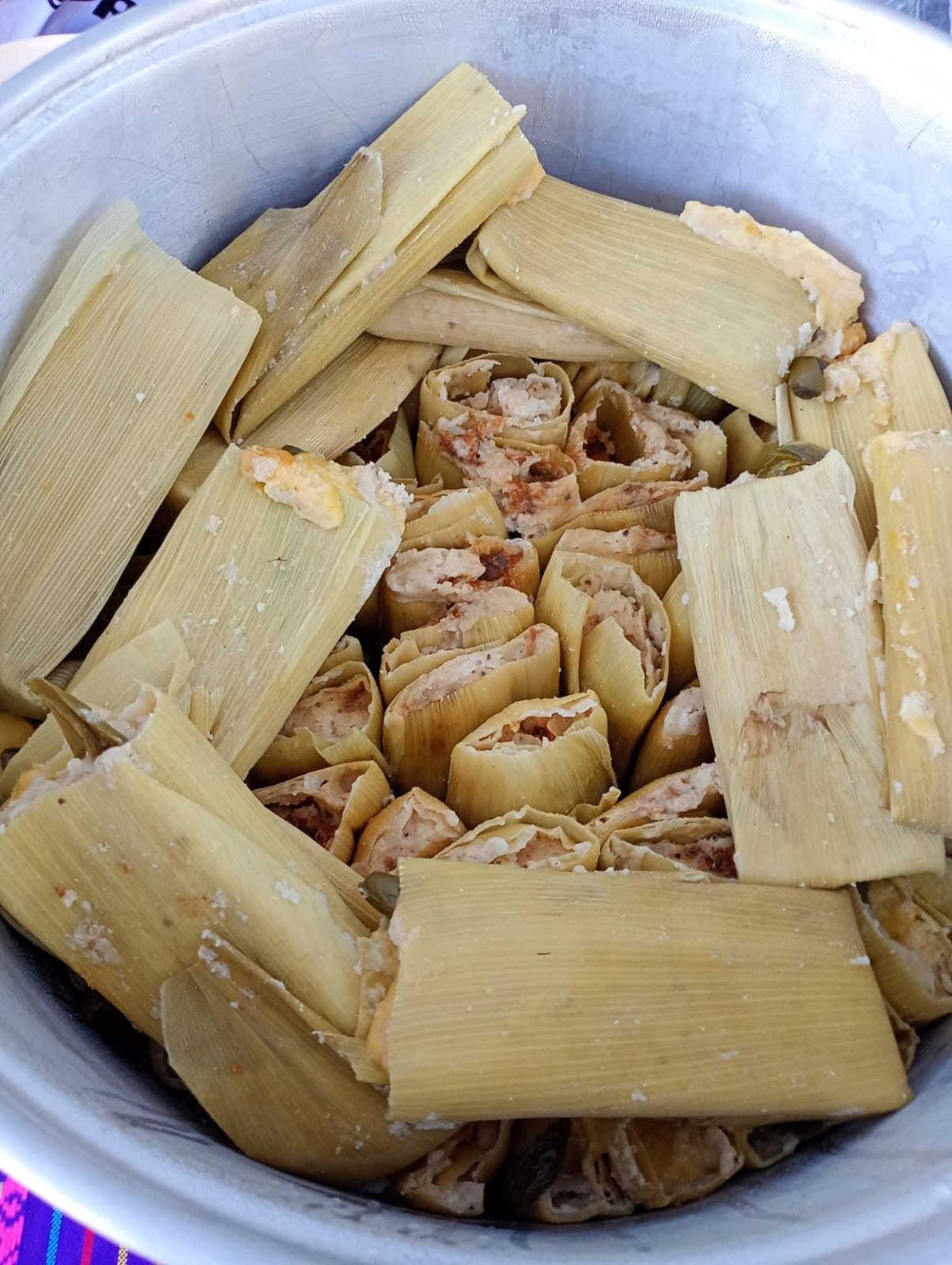 Tamal de Chicharron Prensado